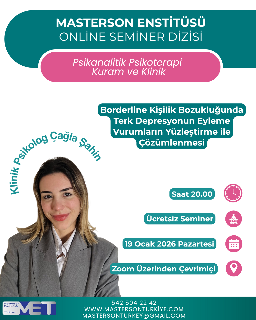 ONLİNE SEMİNER OCAK AYI OTURUMU