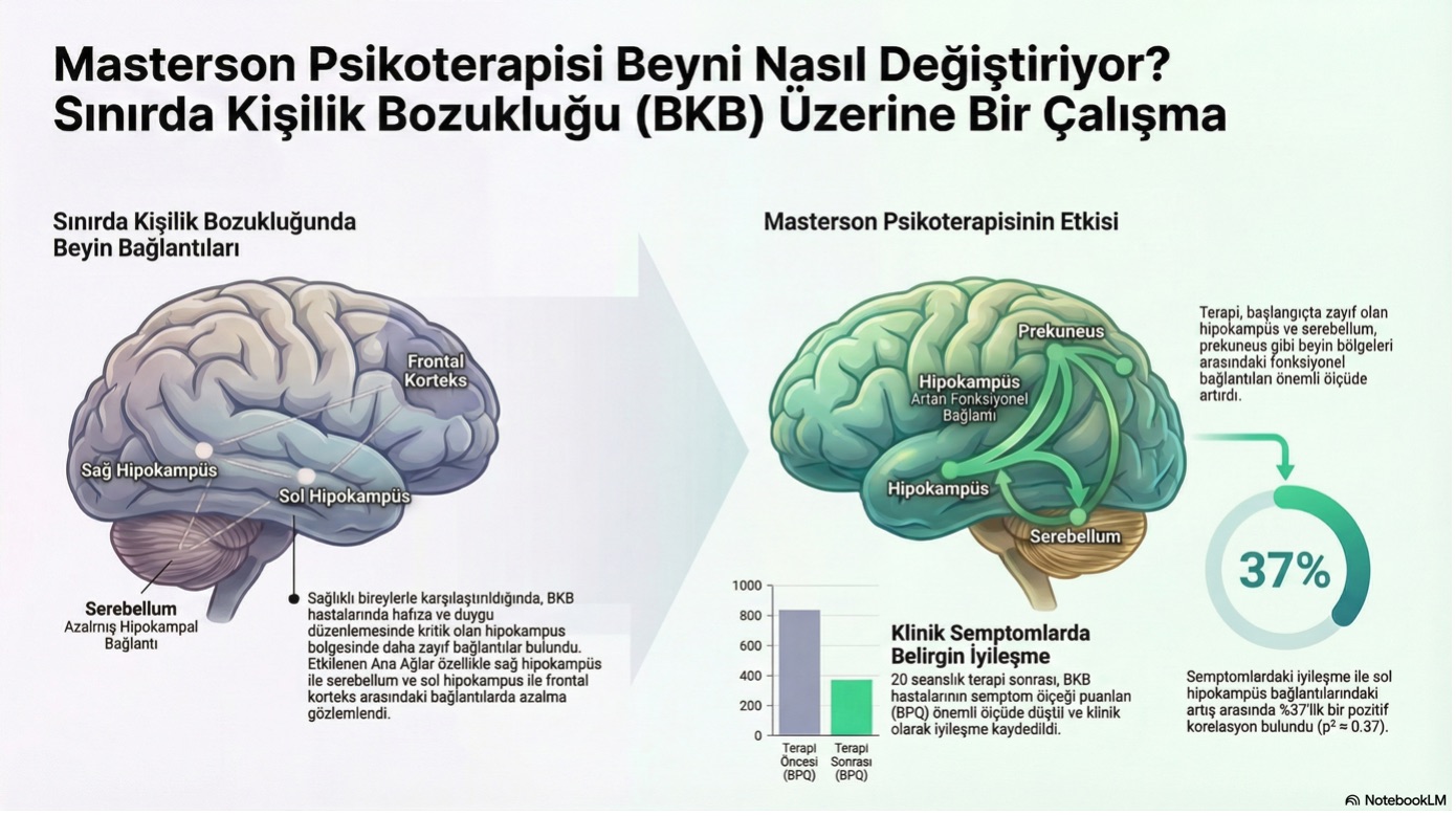 Borderline Kişilik Bozukluğunda Masterson Yaklaşımı Psikoterapisinin Nörobiyolojik Etkisi