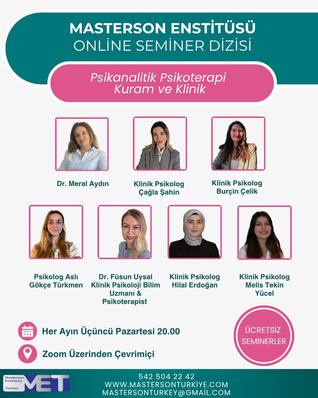 ONLİNE SEMİNER DİZİSİ