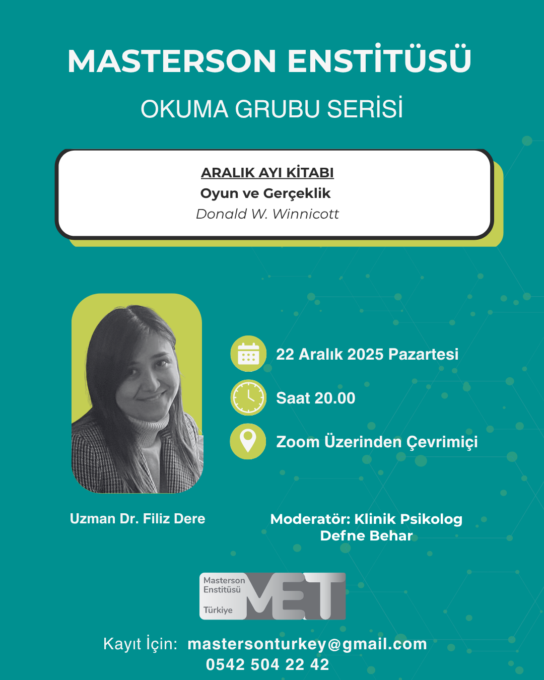 OKUMA GRUBU ARALIK AYI OTURUMU