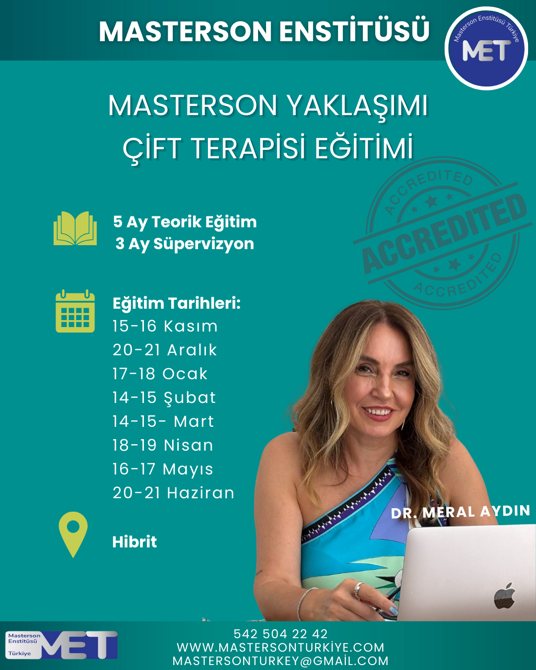 Masterson Yaklaşımı Çift Terapisi Eğitimi